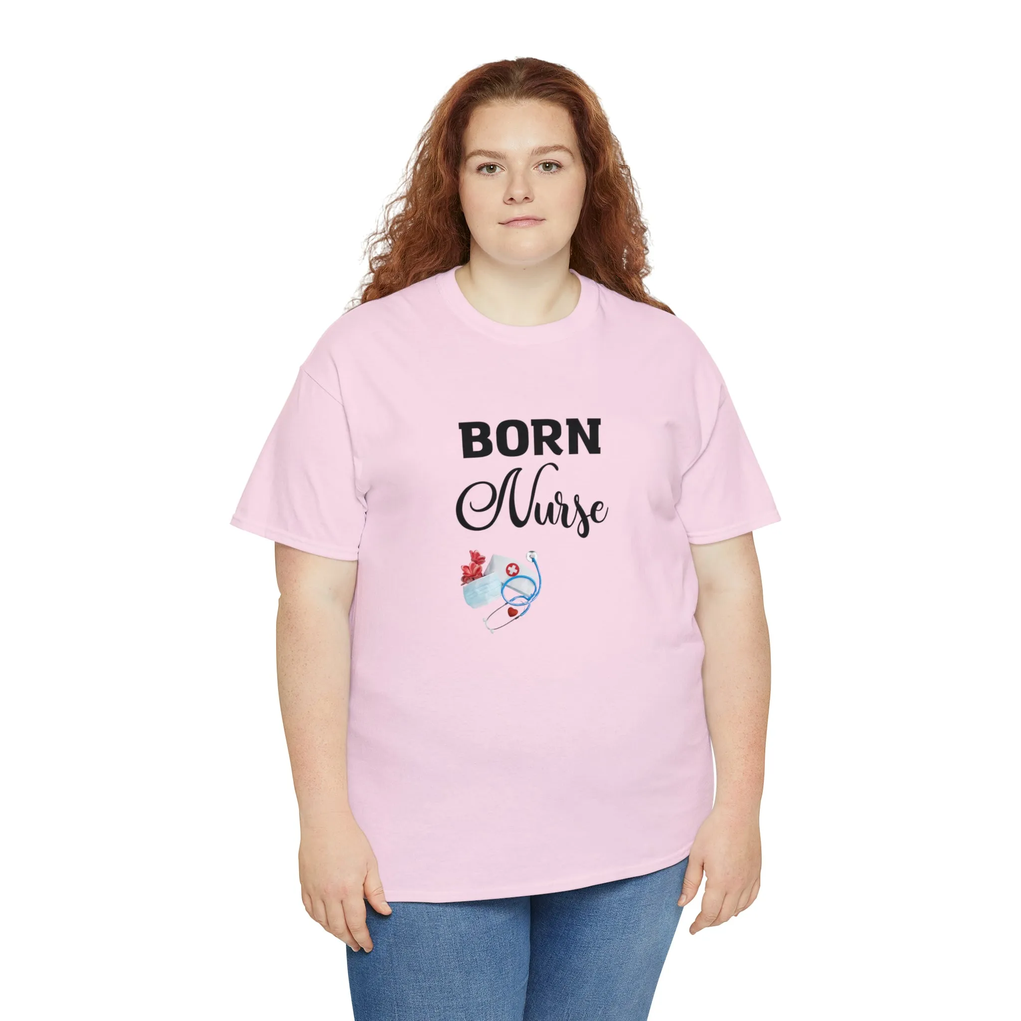Born Nurse Unisex Tee, Nurse Shirts, Nursing Shirt, Nurse Gifts, Nurse Tee Sleep T-shirt Nurse gift Nurse Shirt, Nurse Gift, Funny Nurse Shirt, Healthcare Gift
