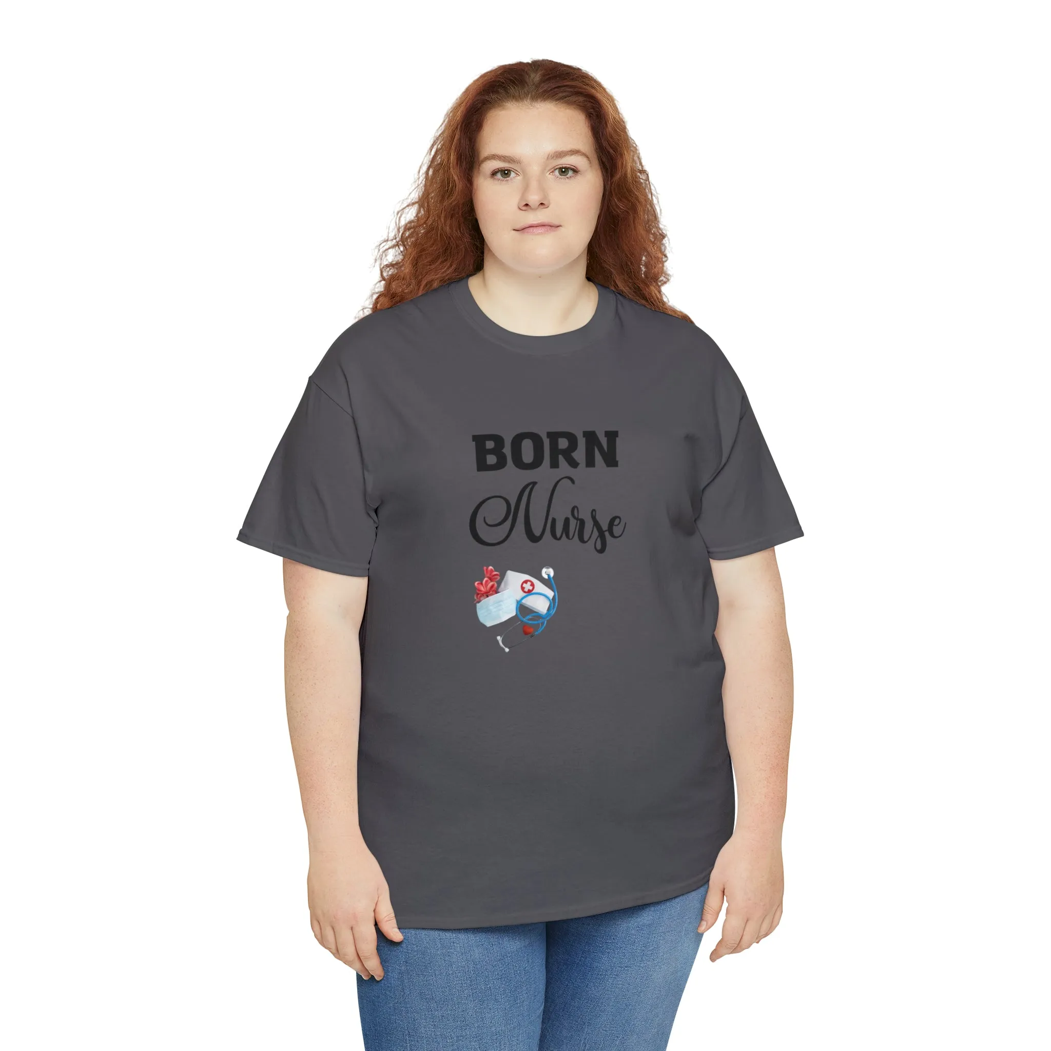 Born Nurse Unisex Tee, Nurse Shirts, Nursing Shirt, Nurse Gifts, Nurse Tee Sleep T-shirt Nurse gift Nurse Shirt, Nurse Gift, Funny Nurse Shirt, Healthcare Gift