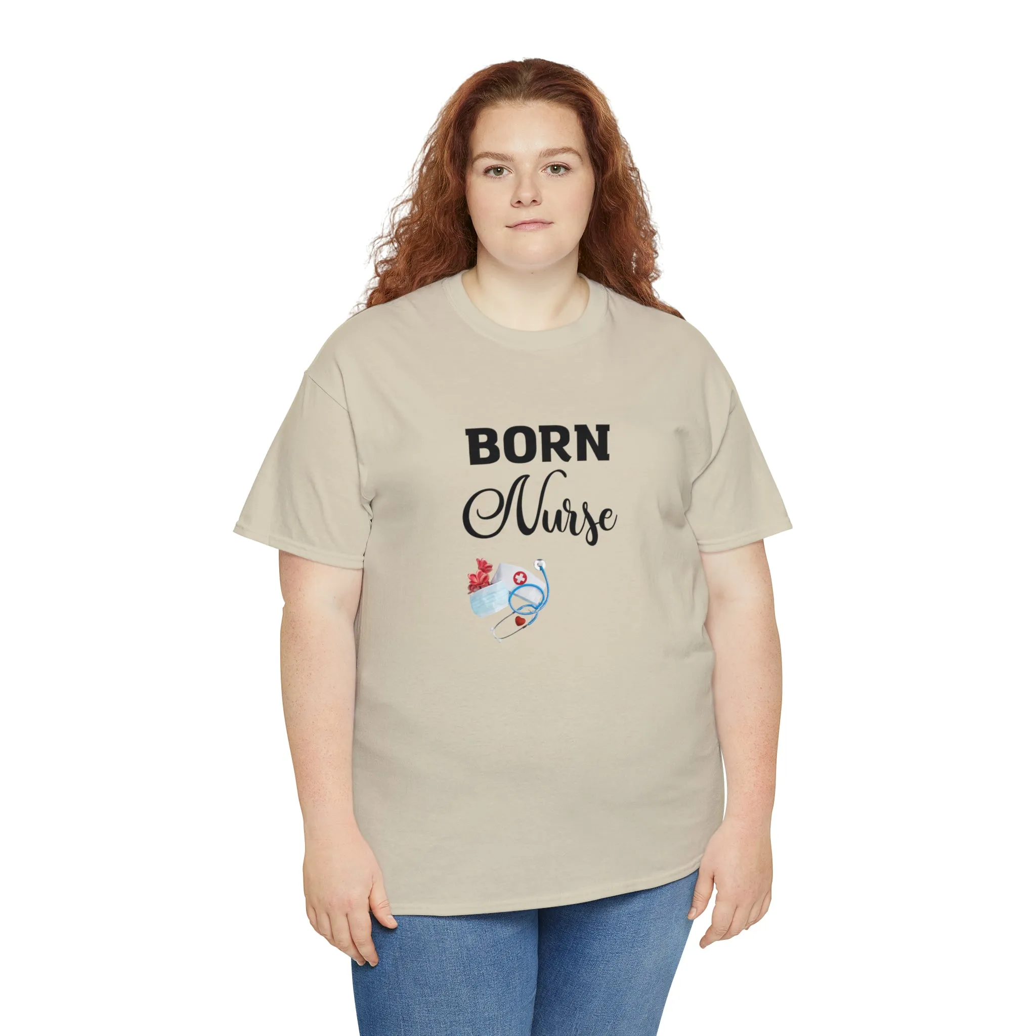 Born Nurse Unisex Tee, Nurse Shirts, Nursing Shirt, Nurse Gifts, Nurse Tee Sleep T-shirt Nurse gift Nurse Shirt, Nurse Gift, Funny Nurse Shirt, Healthcare Gift