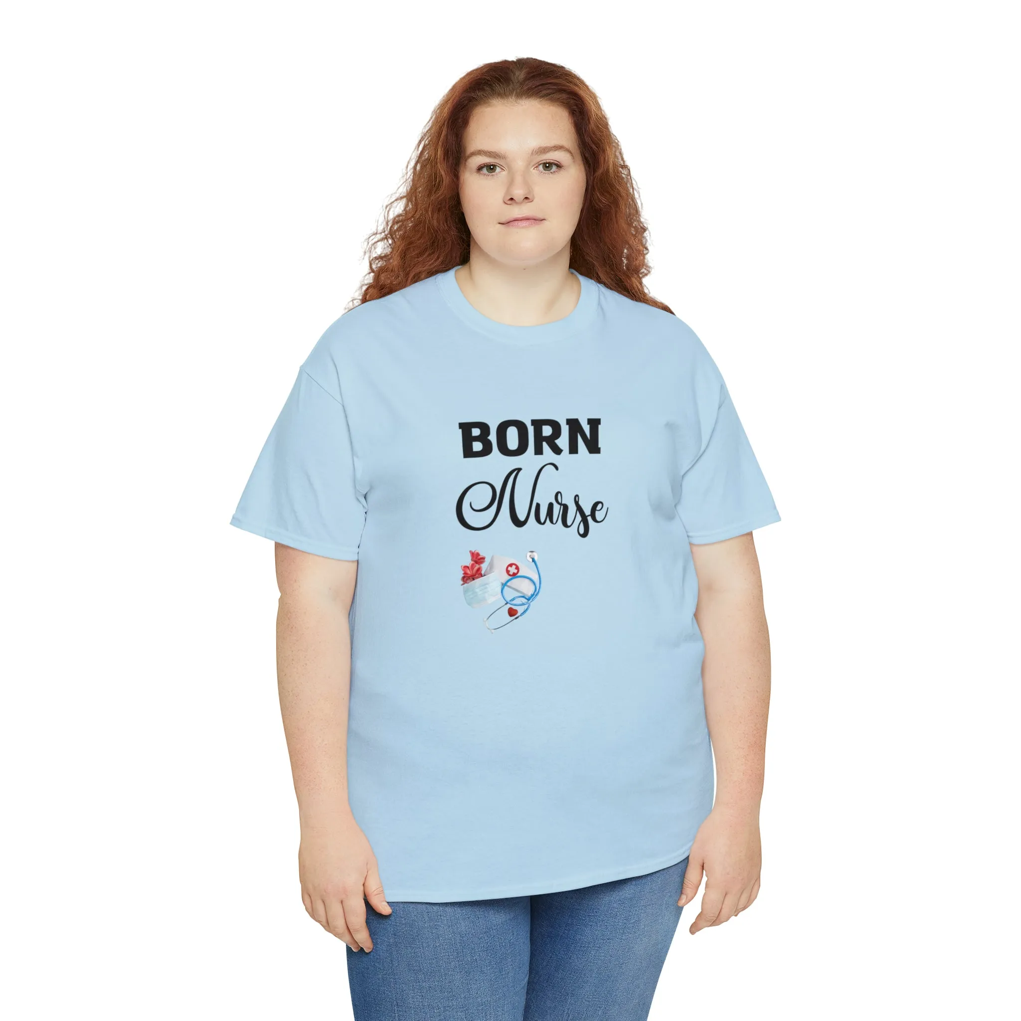 Born Nurse Unisex Tee, Nurse Shirts, Nursing Shirt, Nurse Gifts, Nurse Tee Sleep T-shirt Nurse gift Nurse Shirt, Nurse Gift, Funny Nurse Shirt, Healthcare Gift