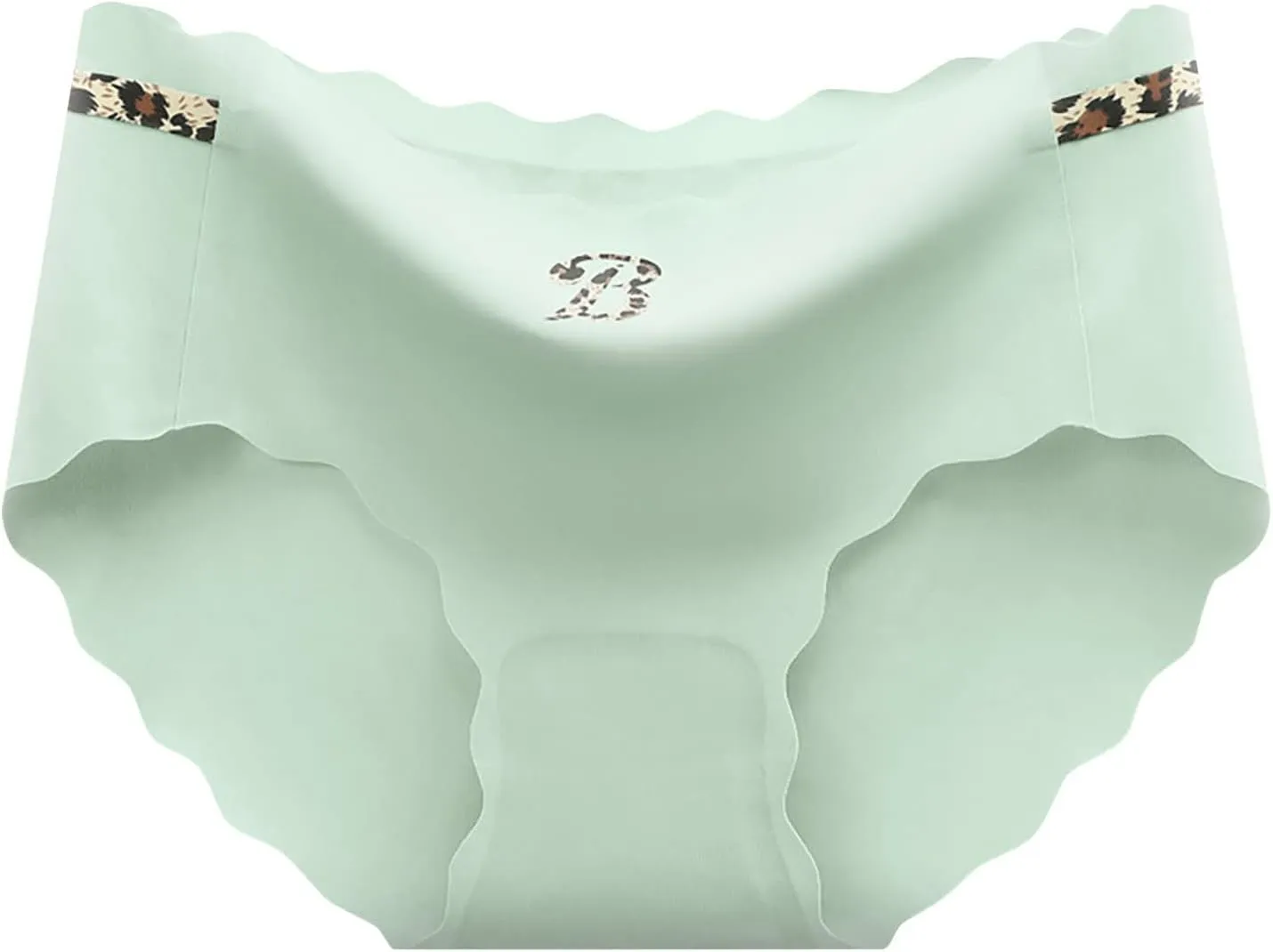 Bourund 5PCS Ultra Thin Non-Marking Ice Silk Underwear, Womens Seamless Ice Silk High Waist Breathable Soft Stretchy Panties