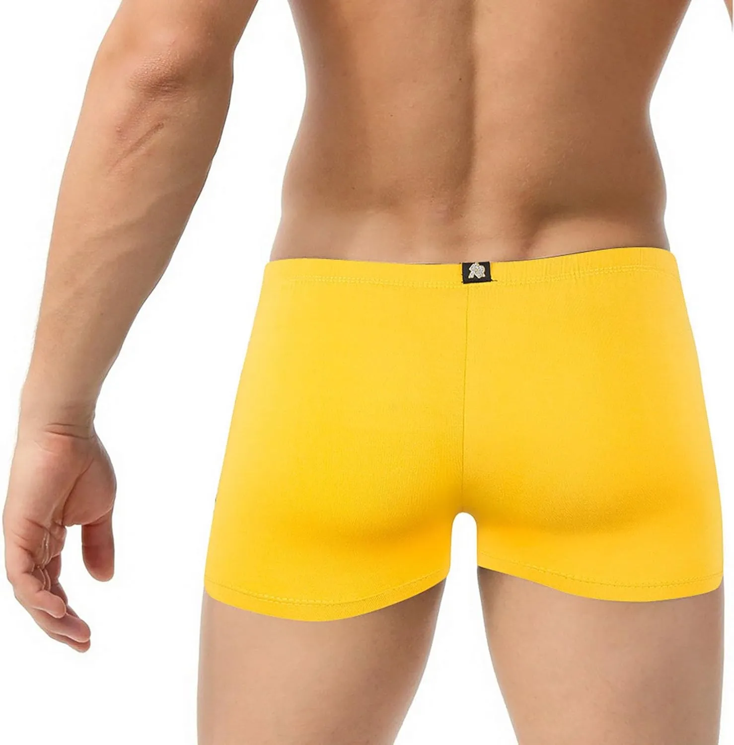 Boxer Briefs for Men Breathable High Waisted Cotton Sexy Boxer Briefs Stretch Comfortable Cool Pouch Soft Boxer Briefs