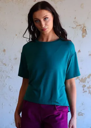Boxy T-shirt Teal