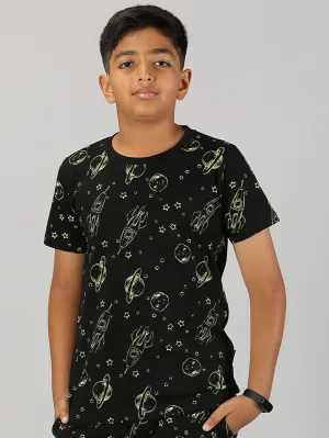 Boys Tee With All Over Print