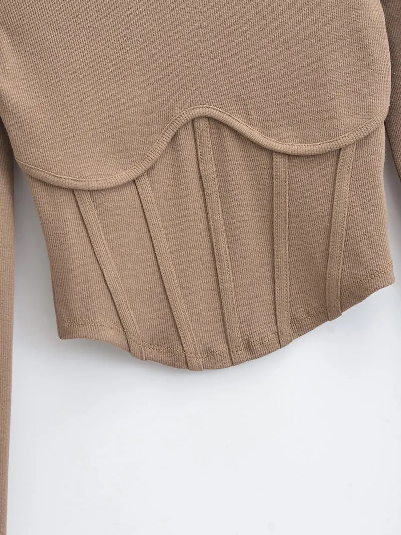 Bright Lines Women's Crop Tops