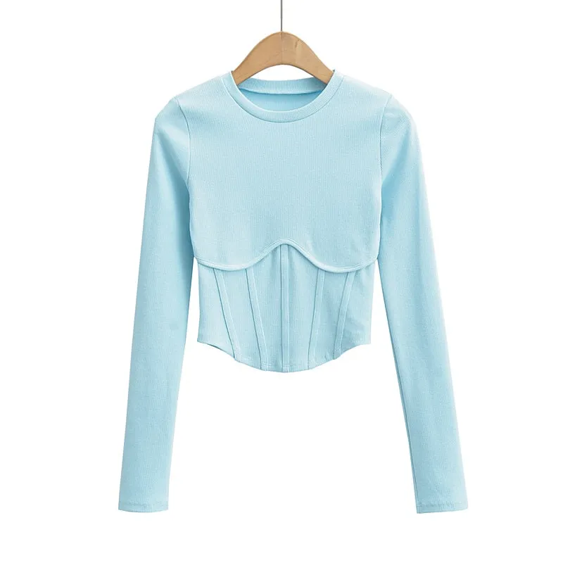 Bright Lines Women's Crop Tops