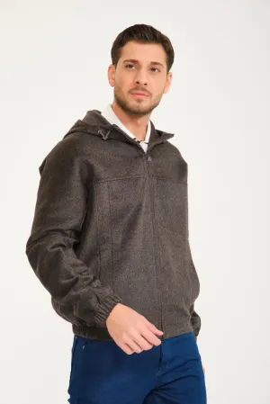 Brown Cashmere Jacket
