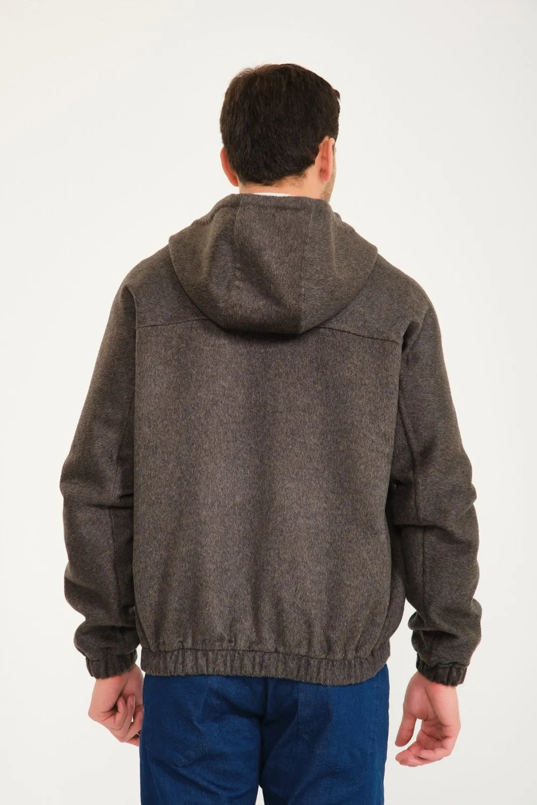Brown Cashmere Jacket