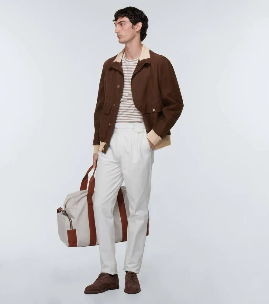 Brunello Cucinelli Suede jacket