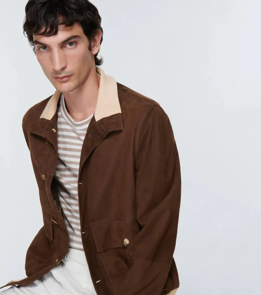 Brunello Cucinelli Suede jacket