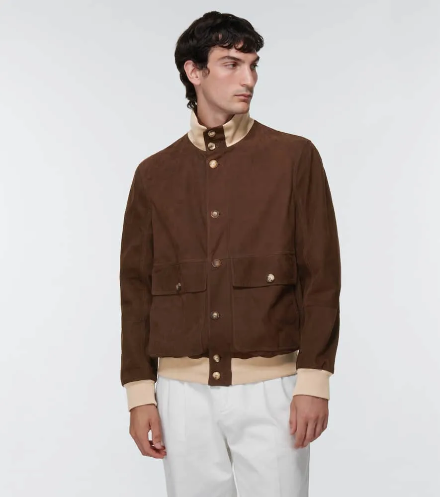 Brunello Cucinelli Suede jacket
