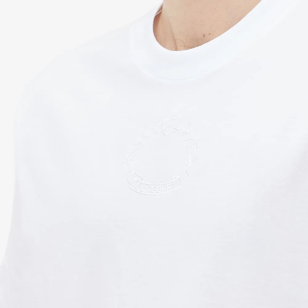 Burberry Walmer Crest T-Shirt, White