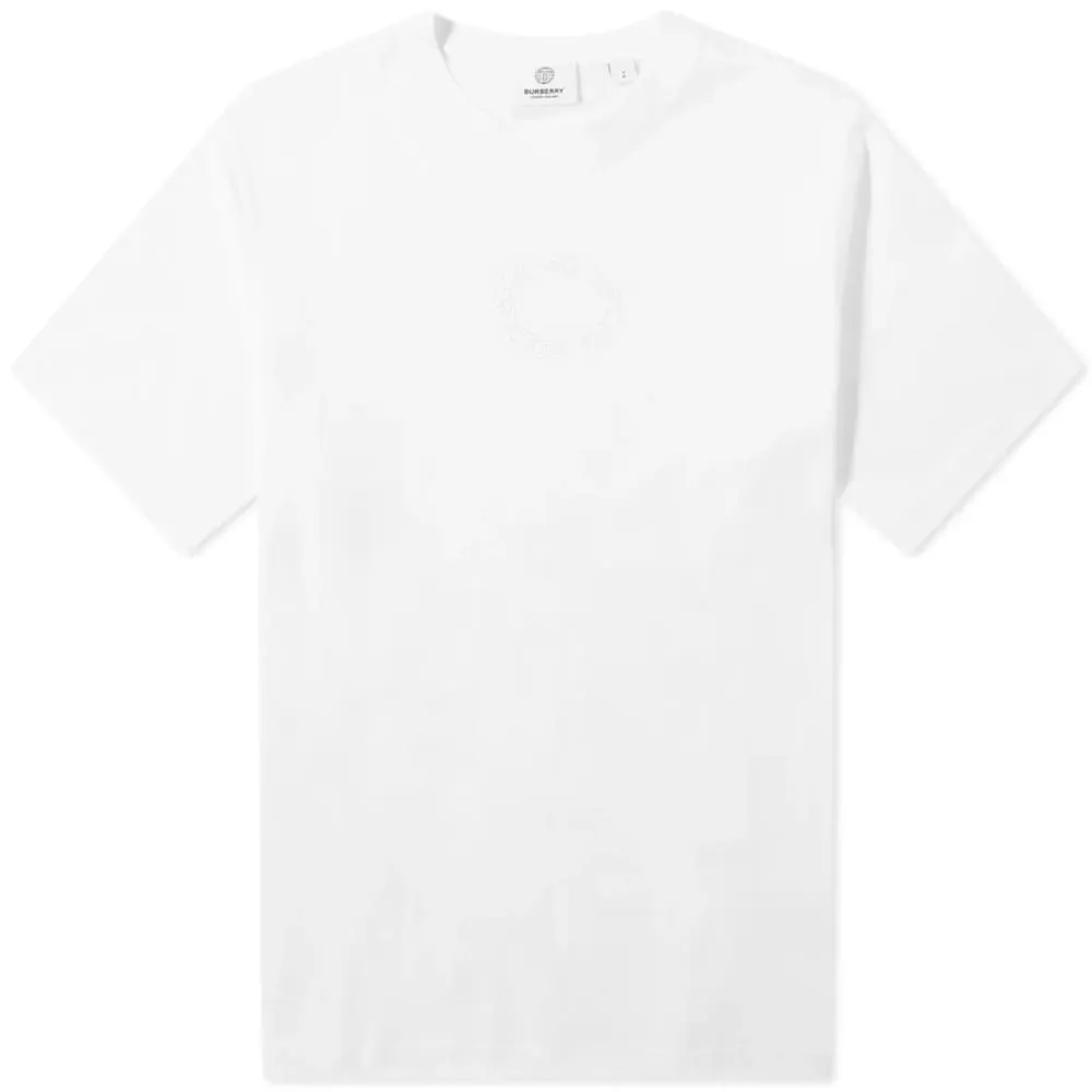 Burberry Walmer Crest T-Shirt, White