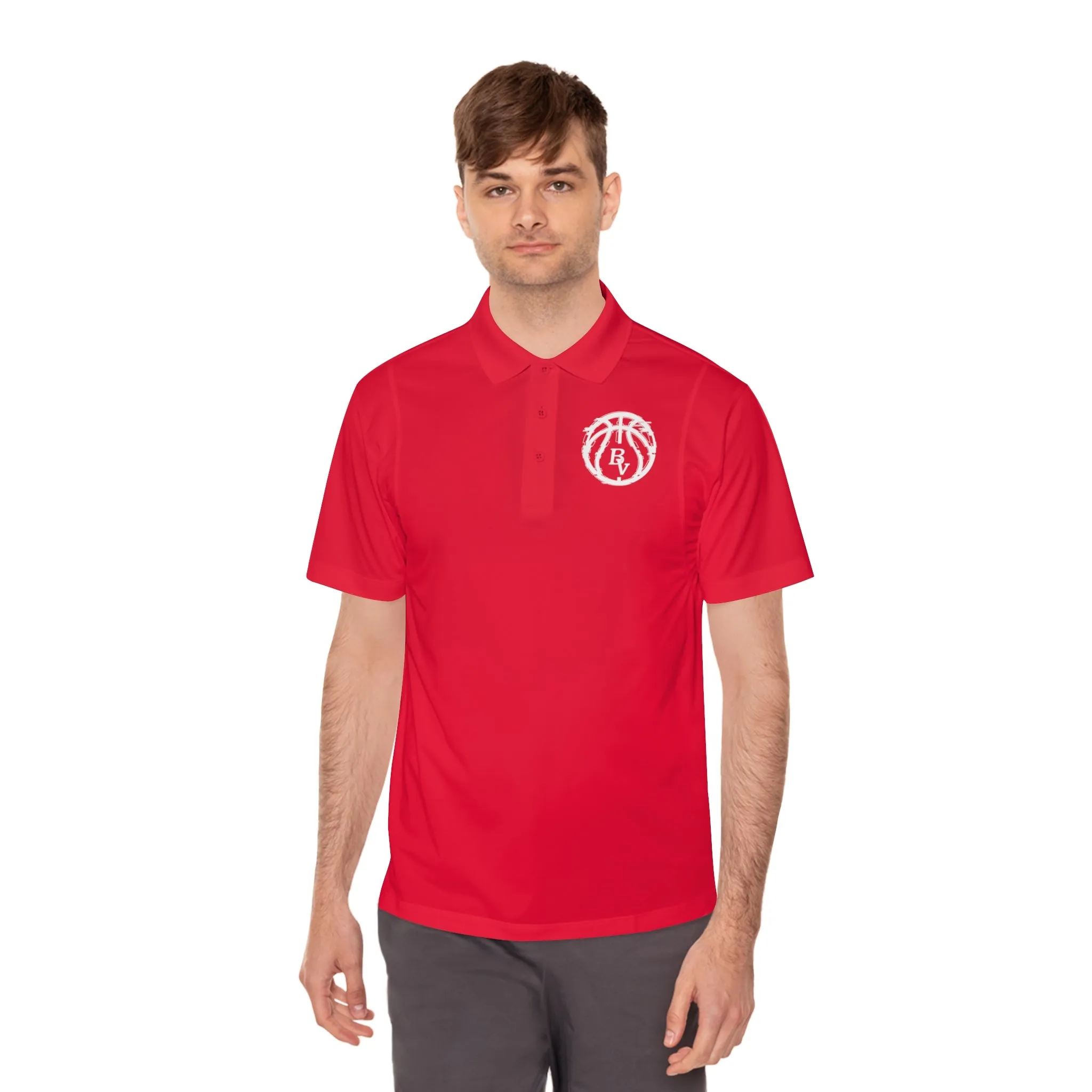 BV Basketball Men's Sport Polo Shirt