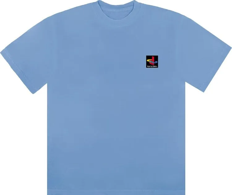 Cactus Jack by Travis Scott Gamer II T-Shirt 'Blue', blue