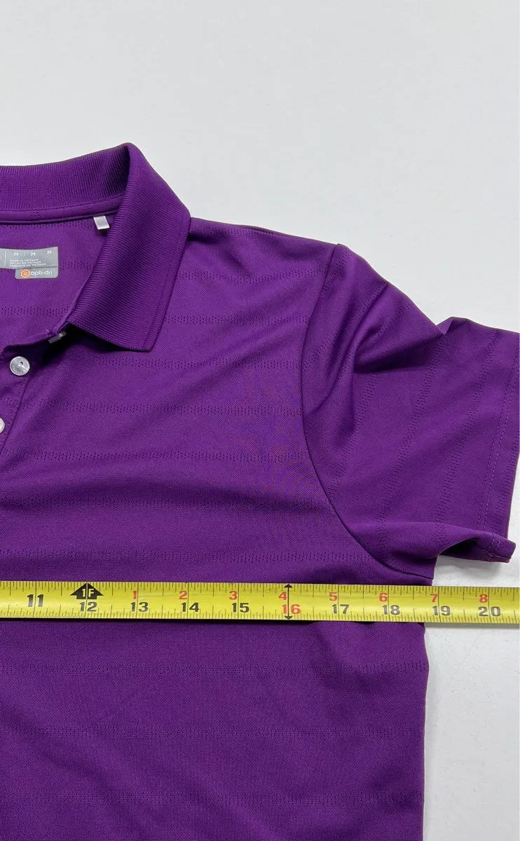 Callaway Purple Collared Shirt - Size Medium