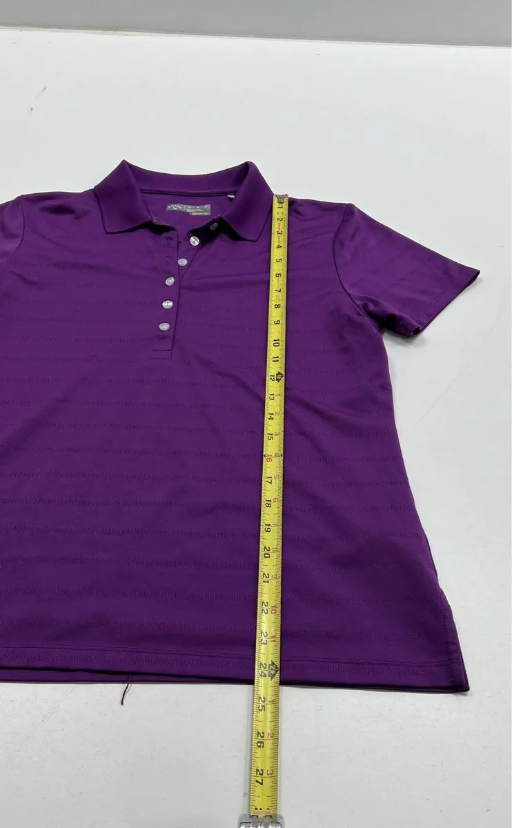 Callaway Purple Collared Shirt - Size Medium