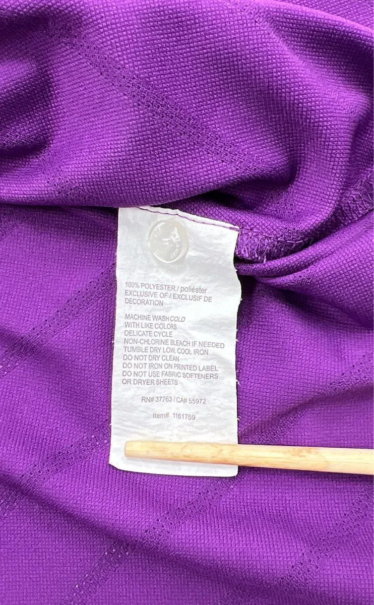 Callaway Purple Collared Shirt - Size Medium