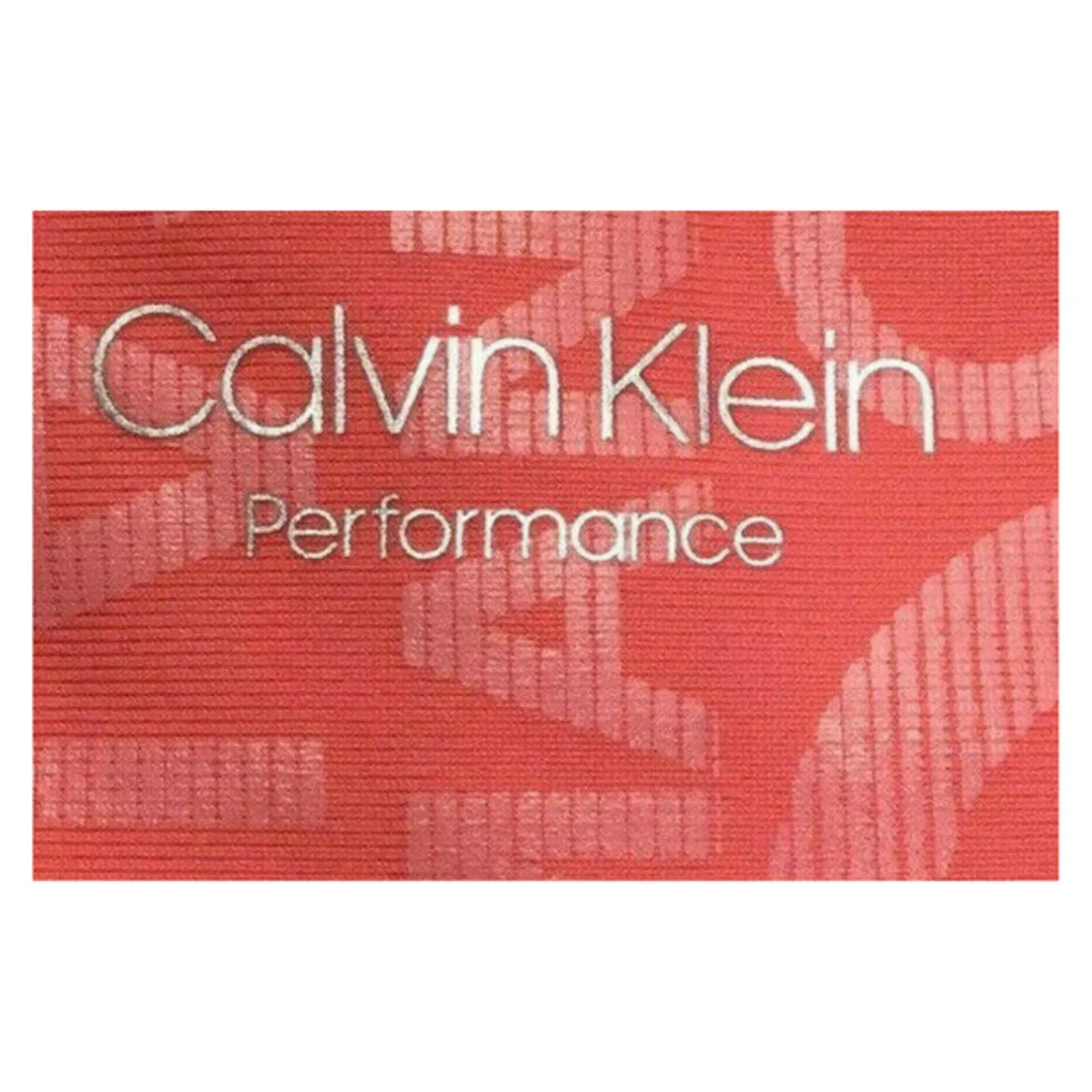 Calvin Klein Printed Strappy-Back Padded Tank Top Logo Line Radiance