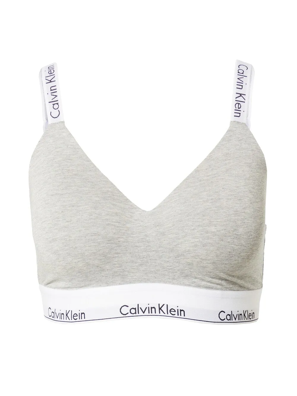Calvin Klein Wireless Bra, Speckled Gray
