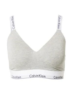 Calvin Klein Wireless Bra, Speckled Gray