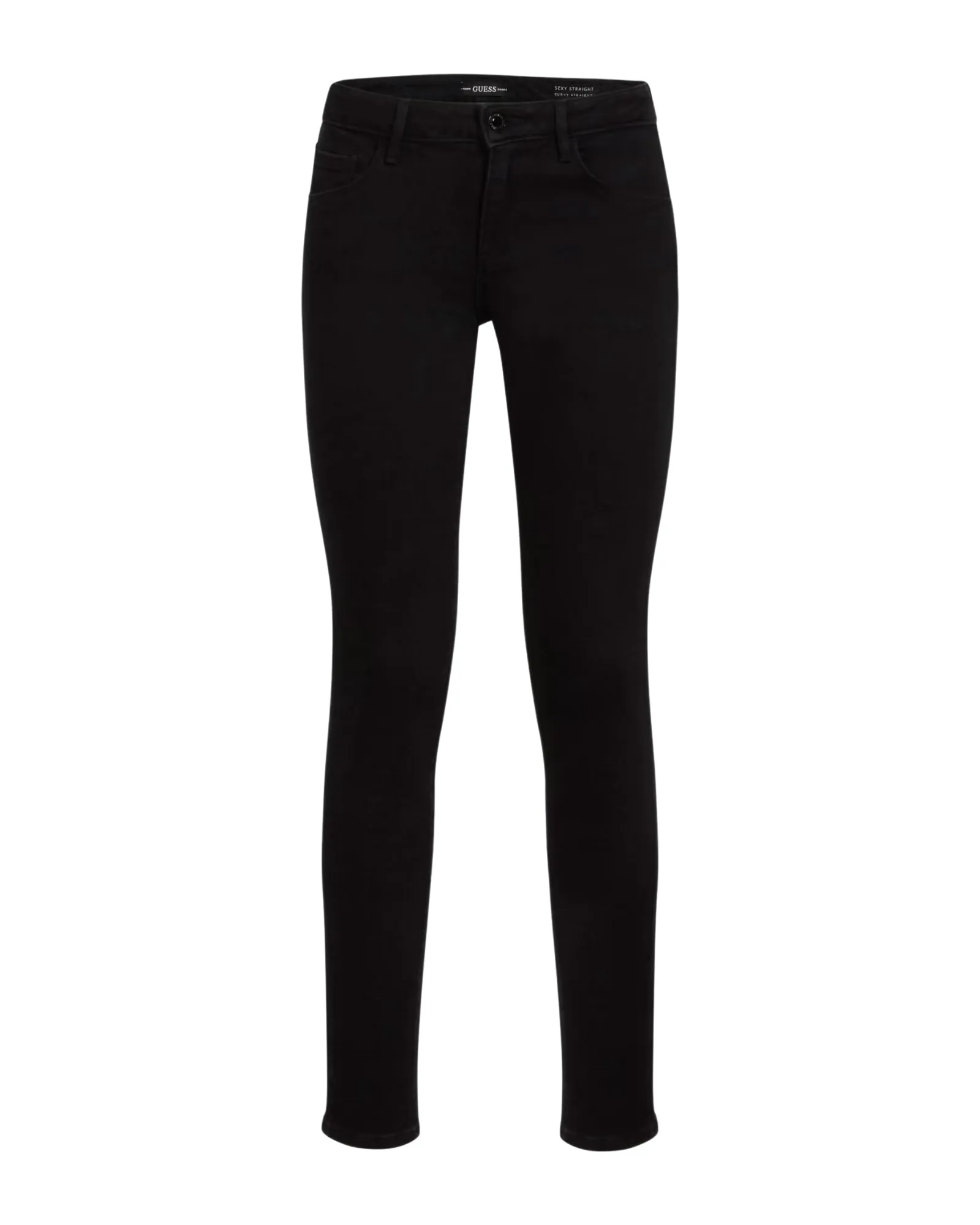 Carrie Black Annette Mid Rise Skinny Jeans