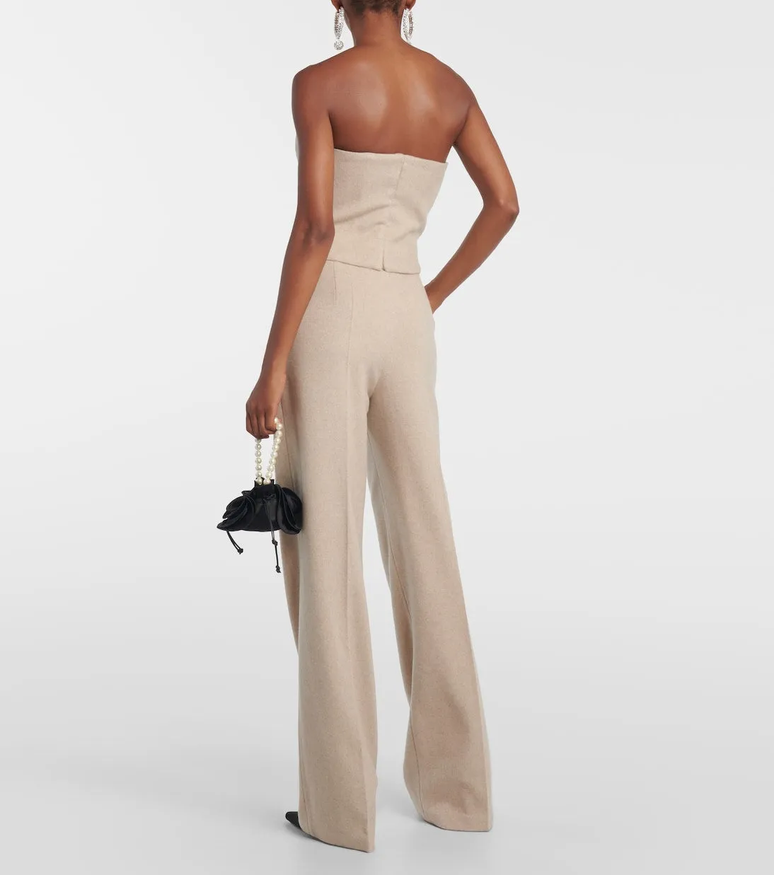 Cashmere bustier Magda Butrym, beige