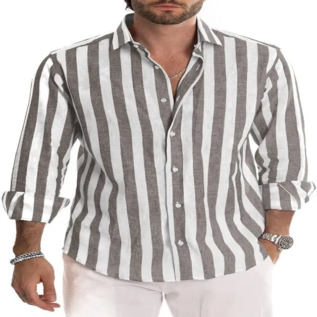 Casual Long Sleeve Button-Down Shirts