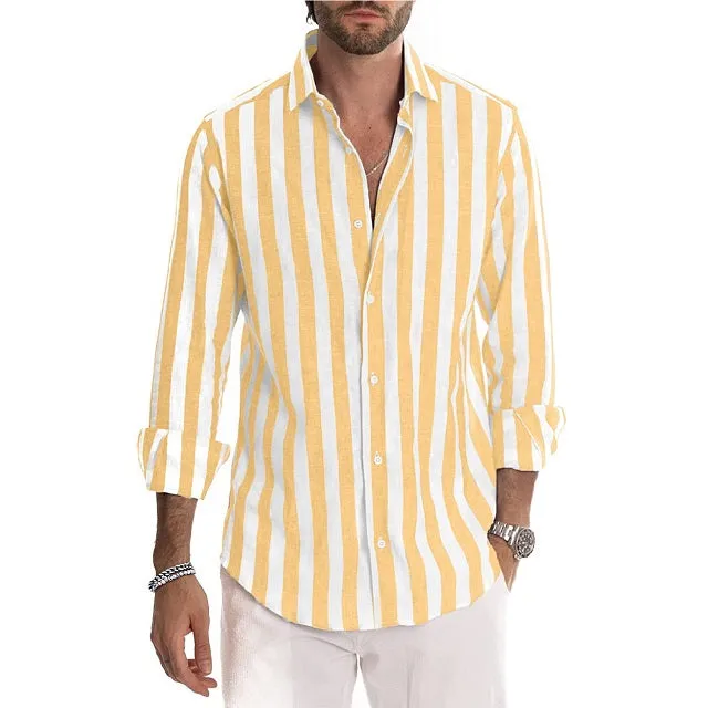Casual Long Sleeve Button-Down Shirts