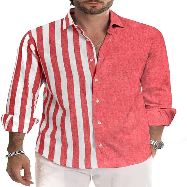 Casual Long Sleeve Button-Down Shirts