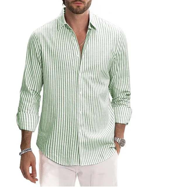 Casual Long Sleeve Button-Down Shirts