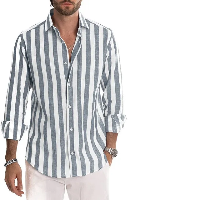 Casual Long Sleeve Button-Down Shirts