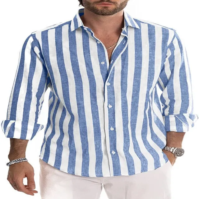 Casual Long Sleeve Button-Down Shirts