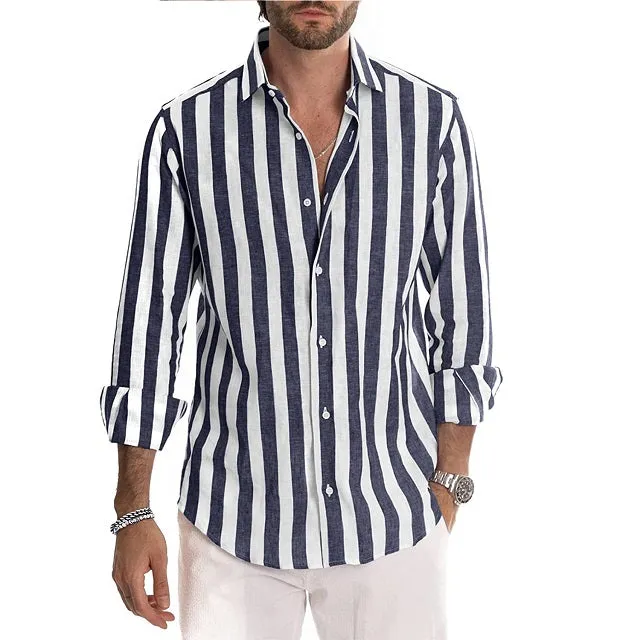 Casual Long Sleeve Button-Down Shirts
