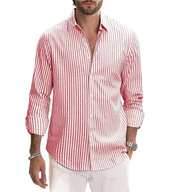 Casual Long Sleeve Button-Down Shirts