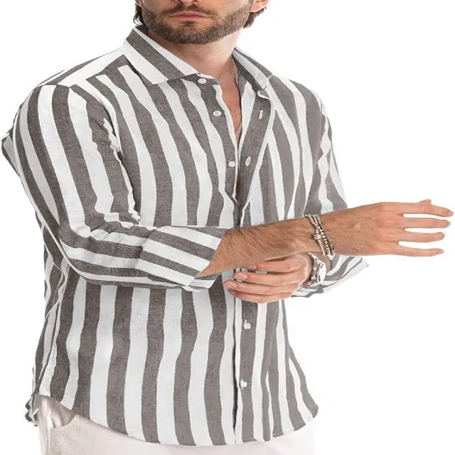 Casual Long Sleeve Button-Down Shirts