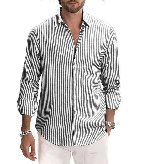 Casual Long Sleeve Button-Down Shirts