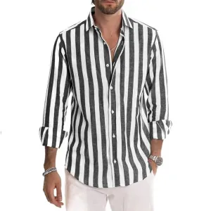 Casual Long Sleeve Button-Down Shirts