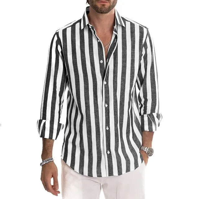 Casual Long Sleeve Button-Down Shirts
