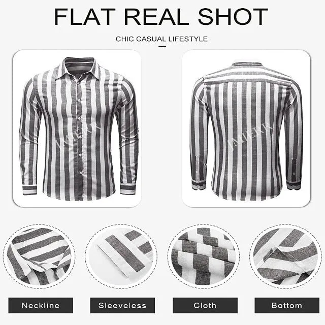 Casual Long Sleeve Button-Down Shirts