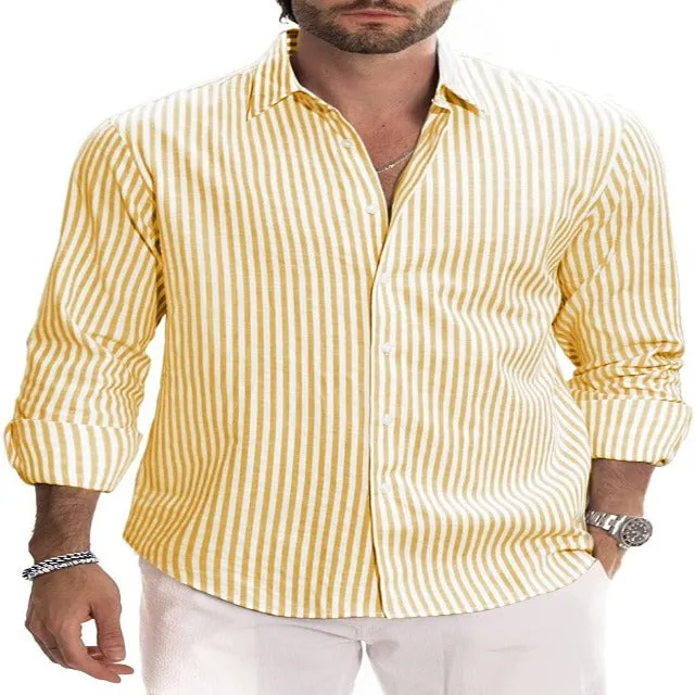 Casual Long Sleeve Button-Down Shirts