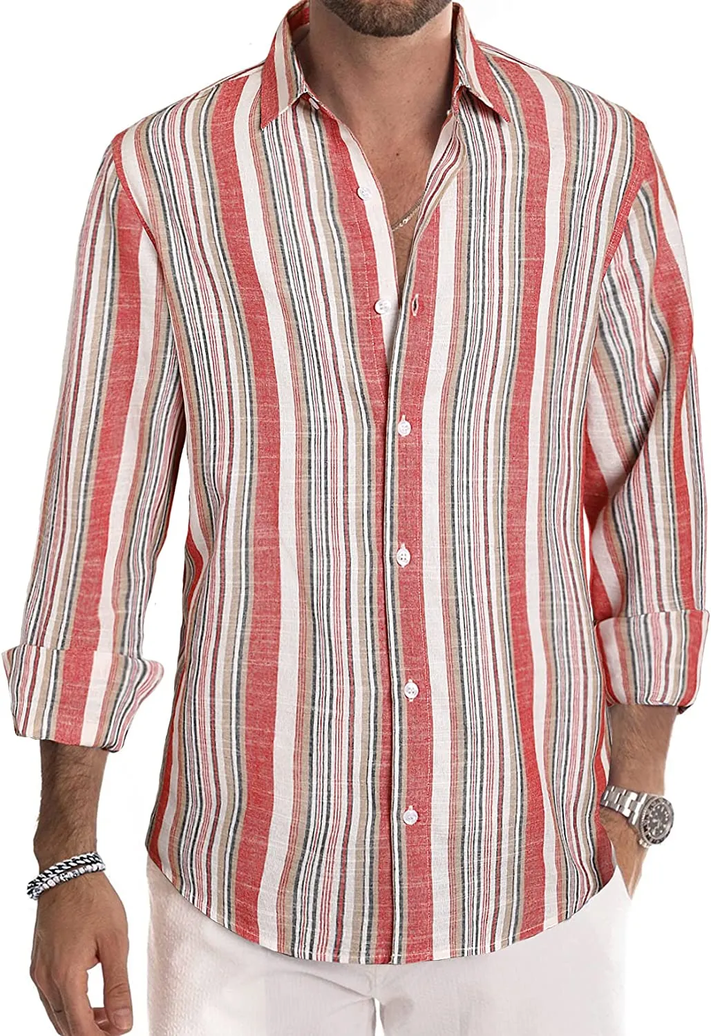 Casual Long Sleeve Button-Down Shirts