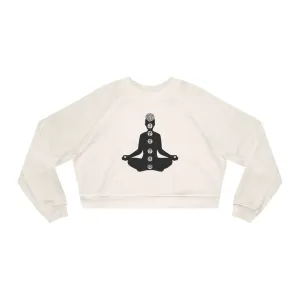 Chakra Women's Cropped Fleece Pullover