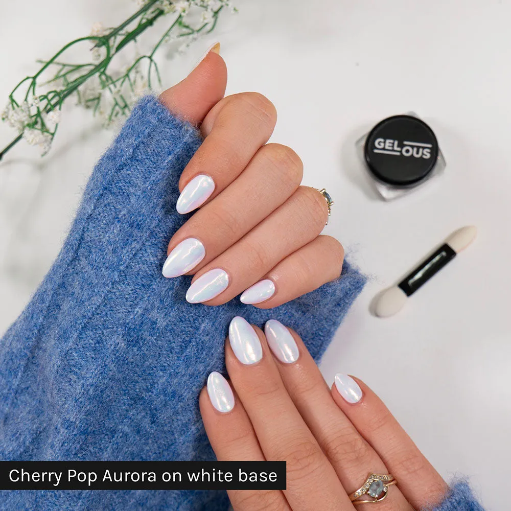 Cherry Pop Aurora Chrome Powder