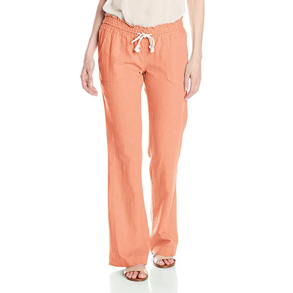 ChicEase High-Waist Breathable Wide-Leg Pants