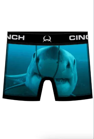 Cinch Men's 6" Tag Shark Boxer Brief MXY6009015