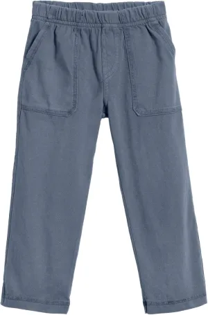 City Threads Big Boys' and Girls' Soft Jersey Tonal Stitch Pant Perfect for Sensitive Skin SPD Sensory Friendly Clothing - Concrete, 5