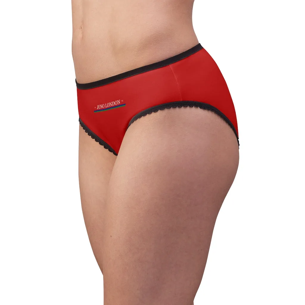 Classic Fit Red Splash Classic Level Logo Underwear