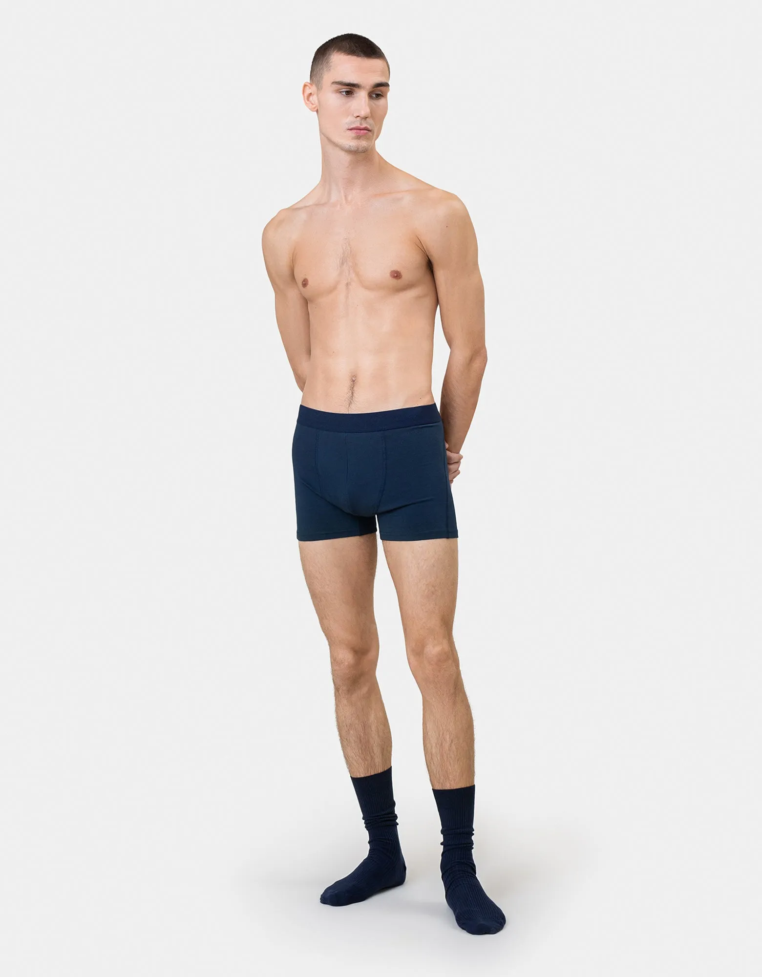 Classic Organic Boxer Briefs - Dark Amber