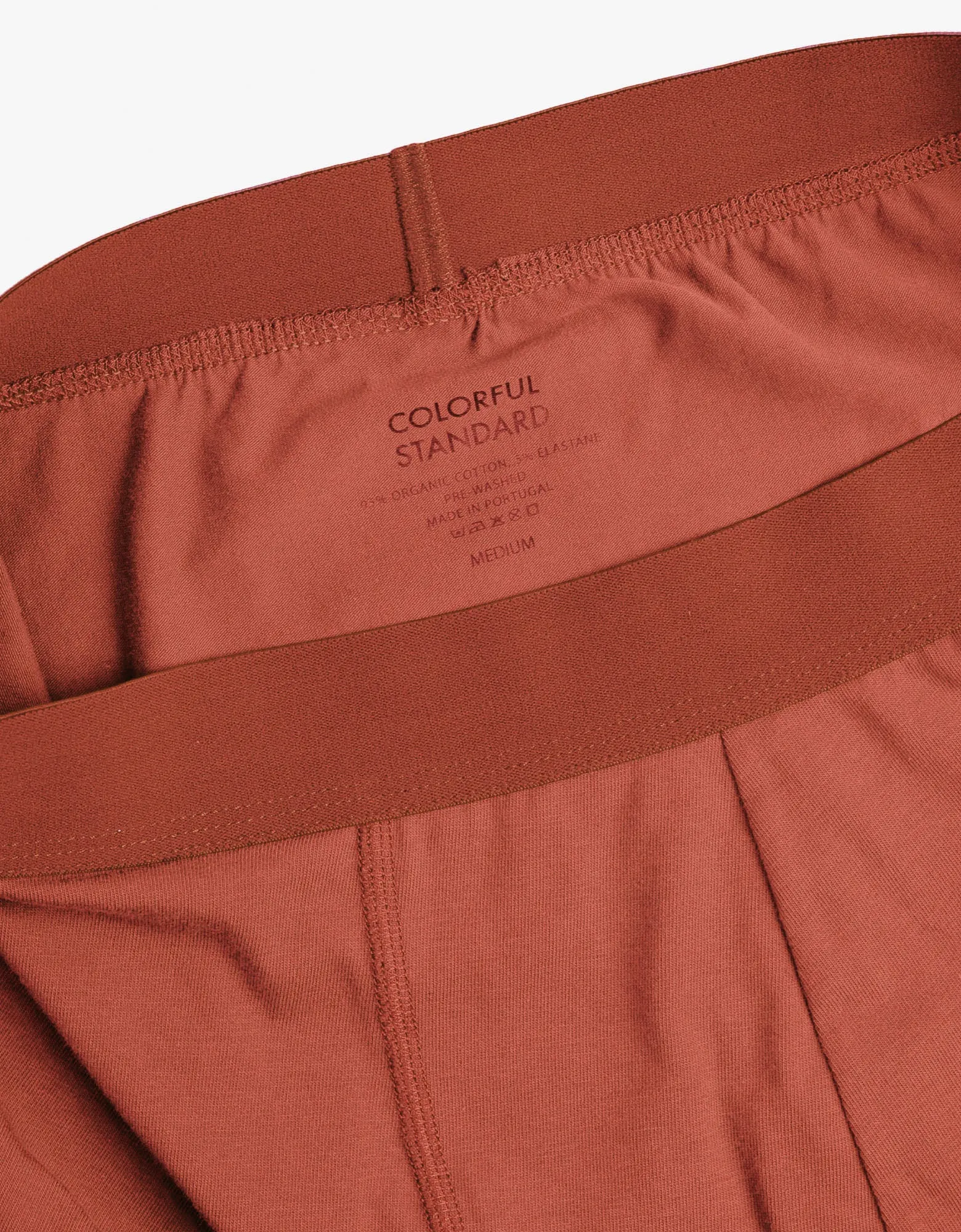 Classic Organic Boxer Briefs - Dark Amber